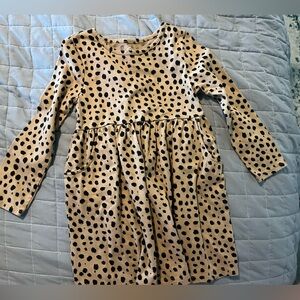 Toddler Girls Leopard Print Dress